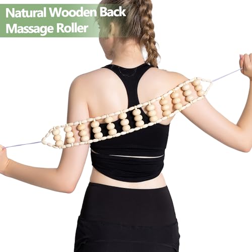 AICNLY 4 Pcs Wood Therapy Massage Tools for Body Shaping, Maderoterapia kit