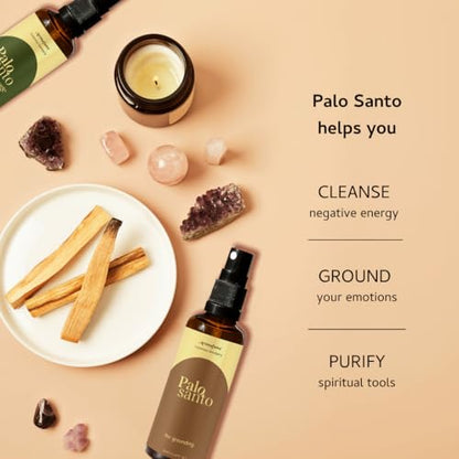 Palo Santo Smudge Spray 100ml by Aromafume - color: Palo Santo