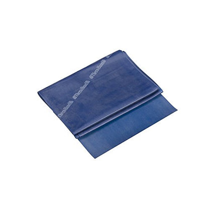THERABAND Resistance Bands, 5 Foot, 15 Count, Exercise, Blue, Extra Heavy | Professional TheraBand elastic resistance for exercise, physical therapy and at-home workouts - color: Blue