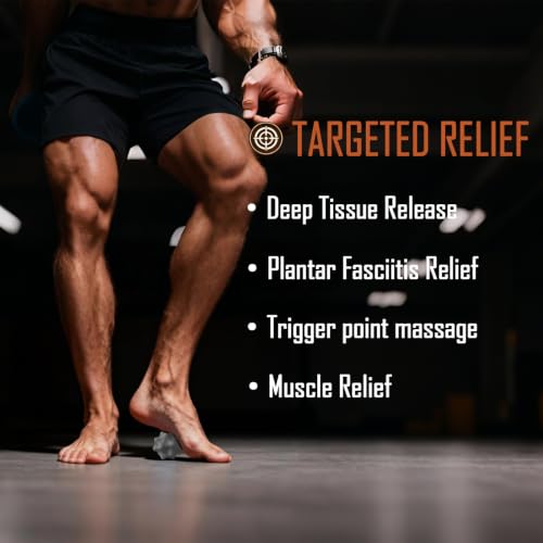 Silicone Massage Ball Set for Deep Tissue and Trigger Points | Lacrosse Massage Balls for Myofascial Release, Muscle Knots & Plantar Fasciitis - style: Silicone Muscle Relief Set