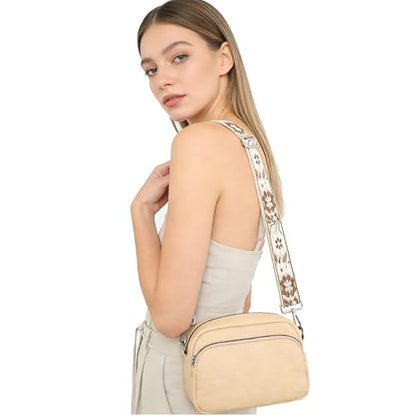 1.5" Wide Purse Strap Adjustable Replacement Gold Hardware Long Crossbody Bag Strap for Thick Shoulder Bags Canvas Handbags Straps - color: Gold Hardware-A-dark blue