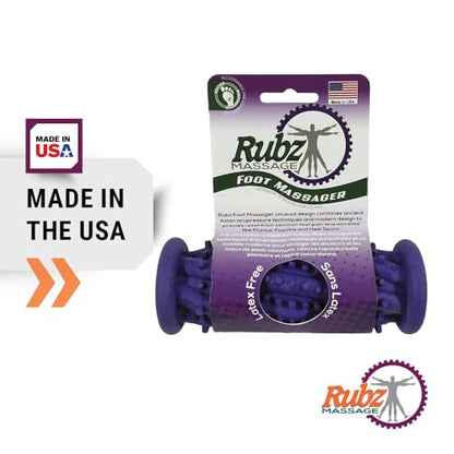 Due North Foot Rubz Foot Massage Roller, 0.4 Pound, Multi Colored (DNFM1) - style: Foot Roller