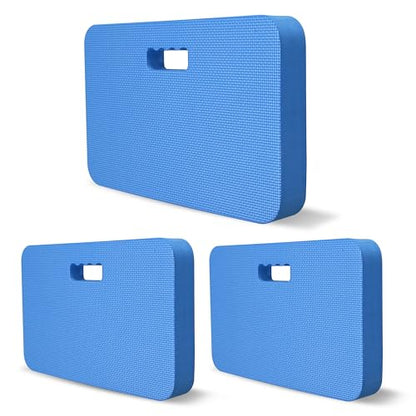 Gardzen 3-Pack Extra Thick Garden Kneeling Pad - size: 18" x 11" x 1.5" - 3 Pack