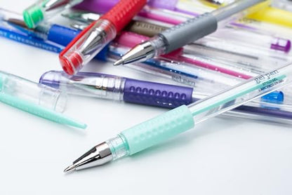 Art Alternatives Gel Pen, Glitter Silver - Ballpoint - Non-Smear + Quick Dry - Writing, Drawing, Coloring, Journal, Planner - color: Glitter Silver, size: 1 Count (Pack of 1)