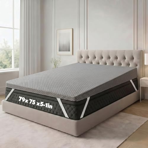 Cinnvoice Mattress Wedge with Cover, 5 Inch King Incline Wedge for Back and Neck Support, Adjustable Elevator Under Mattress Topper Support for Bedroom - color: Grey, size: 5 Inch King