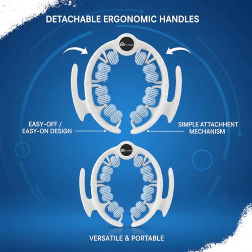 Anti-Cellulite Massage Roller for Legs & Body – Cellulite Roller & Cellulite Massage Tool with Deep Tissue Fascia Rolling for Lymphatic Drainage, Thighs & Buttocks (Blue)