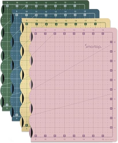 18"x12" Self Healing 3 Layer Folding Cutting Mat, Non-slip Non-reflective, Great for Crafts, Quilting, Sewing, Scrapbooking Molandi Yellow (Molandi Yellow)