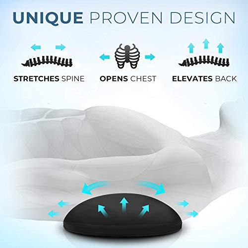 Lumia Wellness CostoBlock - Firm Thoracic Pod for Costochondritis Relief, Tietze Syndrome, Relieve Chest, Upper and Lower Back Pain
