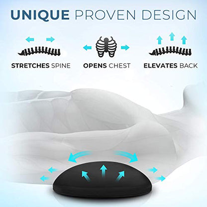 Lumia Wellness CostoBlock - Firm Thoracic Pod for Costochondritis Relief, Tietze Syndrome, Relieve Chest, Upper and Lower Back Pain