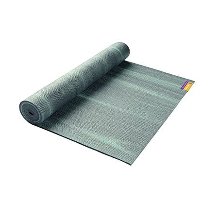 Hugger Mugger Nature Ultra Yoga Mat - Unique Variegated Design, Extra Cushion, Durable, Sticky and Grippy, Stable Non-Slip Surface, Lightweight - color: Pacific Fog