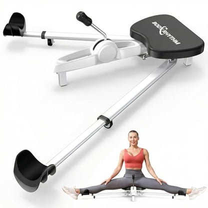 BODY RHYTHM Leg Stretcher - Split Machine for Leg Stretching - Flexibility Stretching Equipment - Ballet, Yoga, Dance, Martial Arts, MMA - Home Yoga Gym Fitness - color: Black