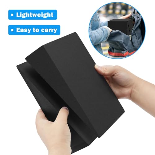 Yoga Wedge Block Foam Squat Wedges Slant Board, 2 Pcs Update Calf Stretcher
