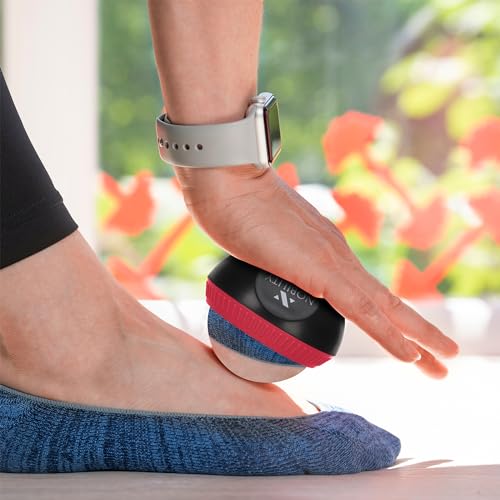 Nobility Massage Ball Roller– Ice Cold and Hot for Deep Tissue and Sore Muscle Relief of Stiffness and Stress, Body, Neck, Back, Foot, Plantar Double Pink - color: Pink