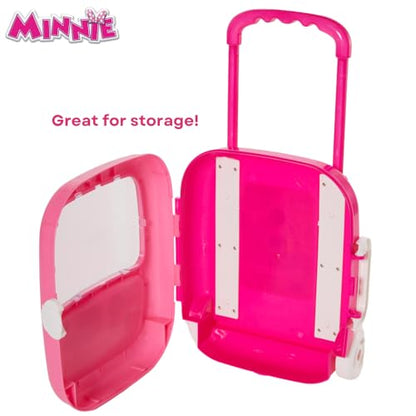 Innovative Designs Disney Minnie Mouse Color and Roll Activity Set with Carrying Case, Stickers, & Art Supplies - style: Minnie Mouse