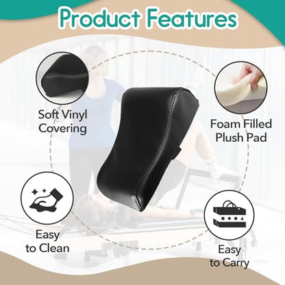 Pilates Reformer Head and Neck Support Pillow Cushion - style: 2 Pcs