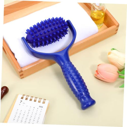 Yoga Massage Stick Roller Massager for Neck Back and Legs Blue