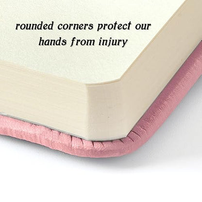 5" x 5" Hardcover Sketch Book,58 Sheets Small Mixed Media Pocket Sketch Pad | PU Cover,150 GSM Acid Free Artist Drawing Paper,Travel Journal Blank Notebook for Adults Sketching,Illustration.Pink - color: 150gsm PU-pink