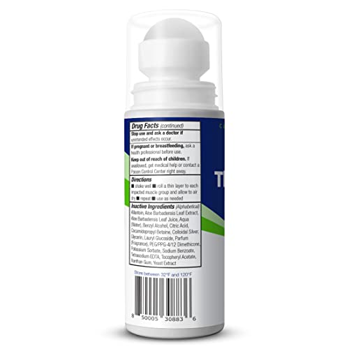Theraworx Relief for Muscle Cramps Roll-On, 2.5 Oz (1 Count) - size: 2.5 Fl Oz (Pack of 1)