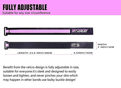 Occlusion Bands for Women Glutes & Hip Building, Blood Flow Restriction Bands BFR Bundle Booty Bands, Best Fabric Resistance Bands for Exercising Your Butt, Squat, Thigh, Fitness - color: Pink