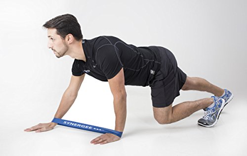 Synergee Mini Loop Bands – Resistance Bands for Home or Gym - color: a) Multicolor 5 Pack