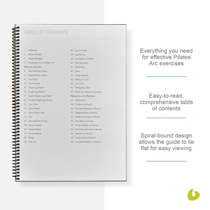 Balanced Body Pilates Arc Guide, Pilates Arc Guide for Workout Equipment, for Home Gym or Studio Use - size: Pilates Arc