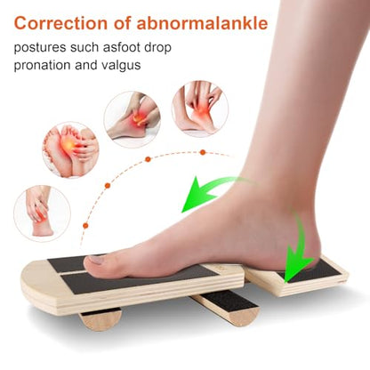 Ankle Balance Board for Plantar Fasciitis & Foot Pain | Non-slip, adjustable balance board for foot pain relief, ankle & calf strengthening. Ideal for home gym and physical therapy.