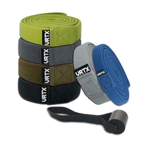 VRTX Fabric Resistance Band Set for Strength Training and Home Workout