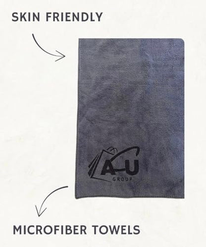 Micro Fiber Gym Grey Towels