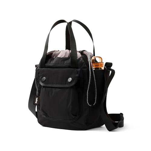 Bellroy Cinch Bucket Bag 9L, Lightweight Crossbody Bag - Black - color: Black