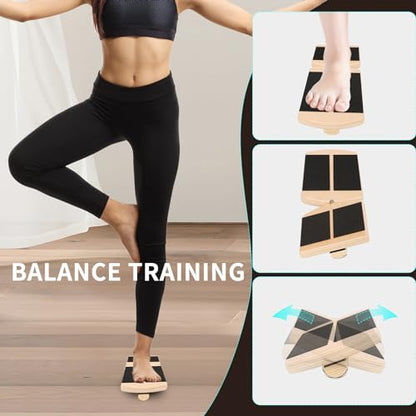 Ankle Foot Balance Board, Foot Stability Therapy Balance Trainer, Sprained Balance Board Plantar Fasciitis Relief