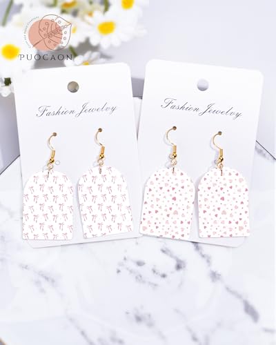 Puocaon Chinoiserie Clay Transfer Paper - Blue White Transfer Sheets for Polymer Clay Earrings Jewlery Flower Design - color: chinoiserie
