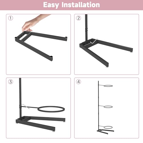 Yoga Ball Holder 3 Tier Exercise Ball Storage Rack