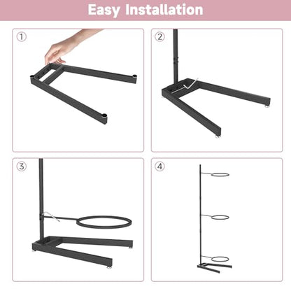 Yoga Ball Holder 3 Tier Exercise Ball Storage Rack