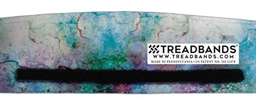 TreadBands All Terrain Tieback Non Slip Headband - Designs. Guaranteed to Stay in Place, Keeps Sweat Out of Your Eyes, Patented Grip Technology. - color: Designs - Neptune