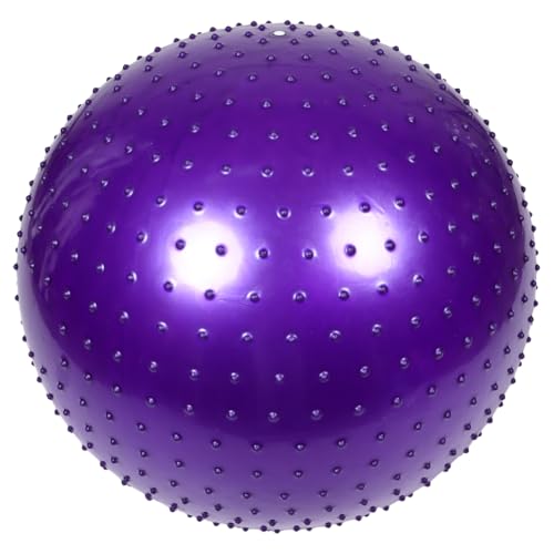 ibasenice Spiky Massage Ball 10-Inch PVC – Core Relief & Sensory Training for Stress Relief, Balance & Coordination at Home, Office, Studio – Kids & Adults