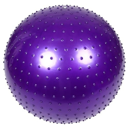 ibasenice Spiky Massage Ball 10-Inch PVC – Core Relief & Sensory Training for Stress Relief, Balance & Coordination at Home, Office, Studio – Kids & Adults