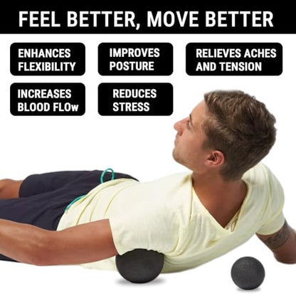 EPP Foam Massage Ball Deep Tissue Myofascial Release for Yoga Fitness - size: 10cm Single Ball