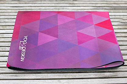 YOGA DESIGN LAB | The Combo Yoga Mat | Eco Luxury | Ideal for Hot Yoga, Power, Bikram, Ashtanga, Sweat | Studio Quality | Includes Carrying Strap! - color: Tribeca Sand, size: 1.5mm