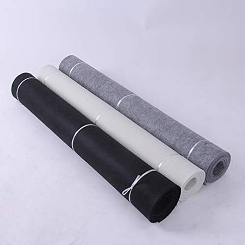 Healifty Chinese Calligraphy Mat Sumi Drawing Painting Felt Desk Pad Mat (Grey)