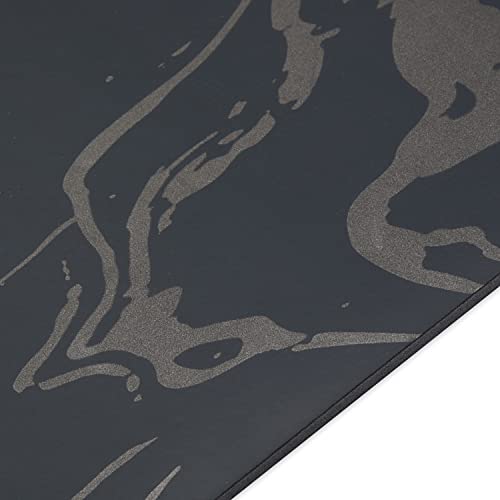 Gaiam Dry-Grip Yoga Mat, Non-Slip, Hot Yoga - color: Marbled (Standard)