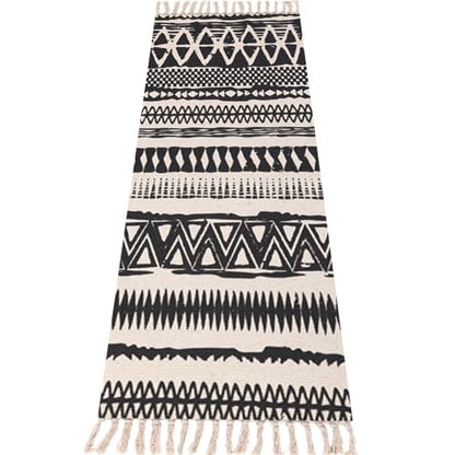 nuveti Cotton Yoga Mat - Absorbent, Grippy Tight Weave, Ashtanga & Hot Yoga Rug, Helps with Slippery Hands & Feet - color: MiCheng