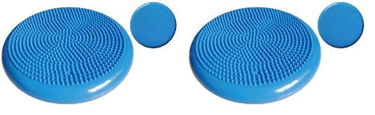 Therapist’s Choice® Inflated Air-Filled Stability Balance Disc-Blue - size: 13.5" x 2.5" (Pack of 2)