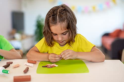 Jovi - 30 Non-Hardening Modeling Clay Bars in 30 Colors, 0.53 oz Each | Plant Based, Non-Toxic, Gluten-Free, for Kids Ages 3+ Reusable Great for Crafts and Games