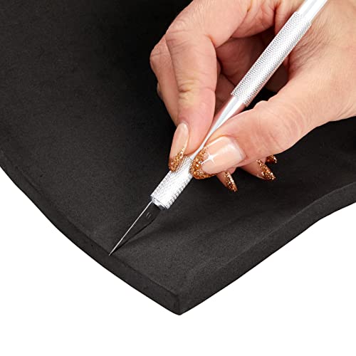 Bright Creations EVA Foam Sheet - Easy-to-Cut Customization & Cosplay Padding - 100 Kg/m3 High-Density Craft Foam - 10mm Thickness, 14 x 39 In - size: 1mm