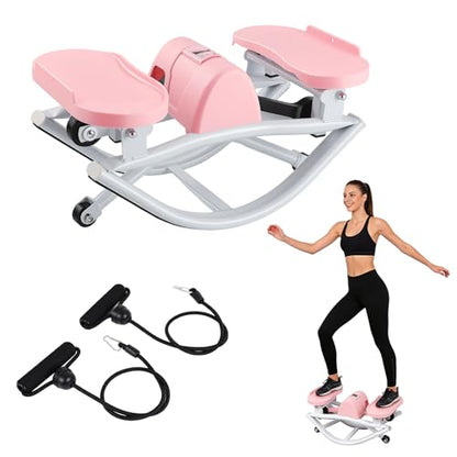 Rock Stepper for Exercise at Home, Low Impact Balance Board Side Stepper