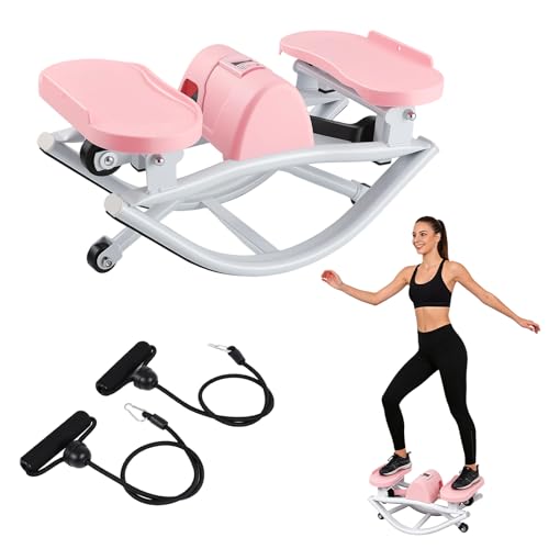 Rock Stepper for Exercise at Home, Low Impact Balance Board Side Stepper