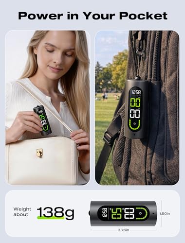 MASHI Portable Visual Digital Timer with Silent Mode and Vibration Alarm