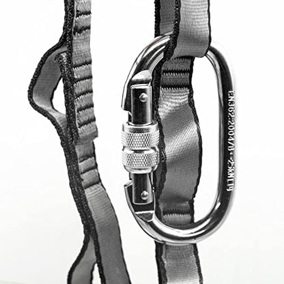 PRIOR FITNESS Aerial Yoga Hammock Rigging Daisy Chain & Carabiner w/CE Cert