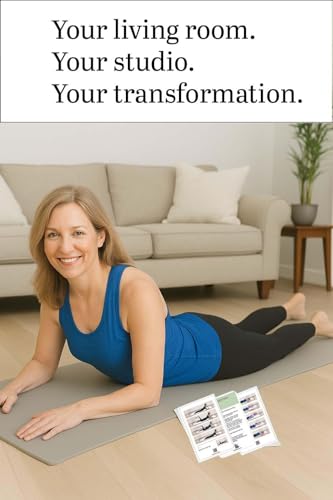 56 Pilates Cards- Use with Magic Circle - 40 Exercises Pilates Workout Cards with the Ring and Ball - Detailed Photos and Video Instructions - Equipment Optional. (56 Pilates Cards with Equipment)
