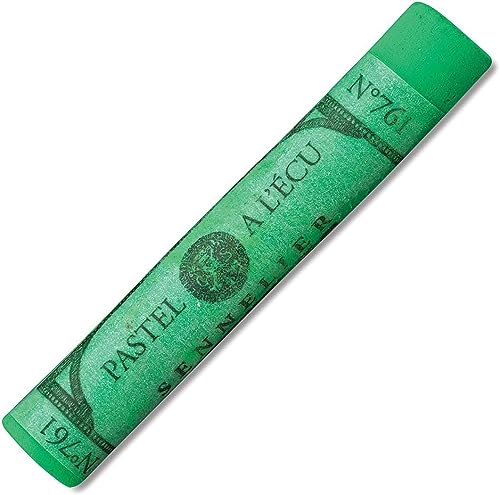 SENNELIER Extra-Soft French Pastel for Professional Artists, Baryte Green 761 - color: Baryte Green 761